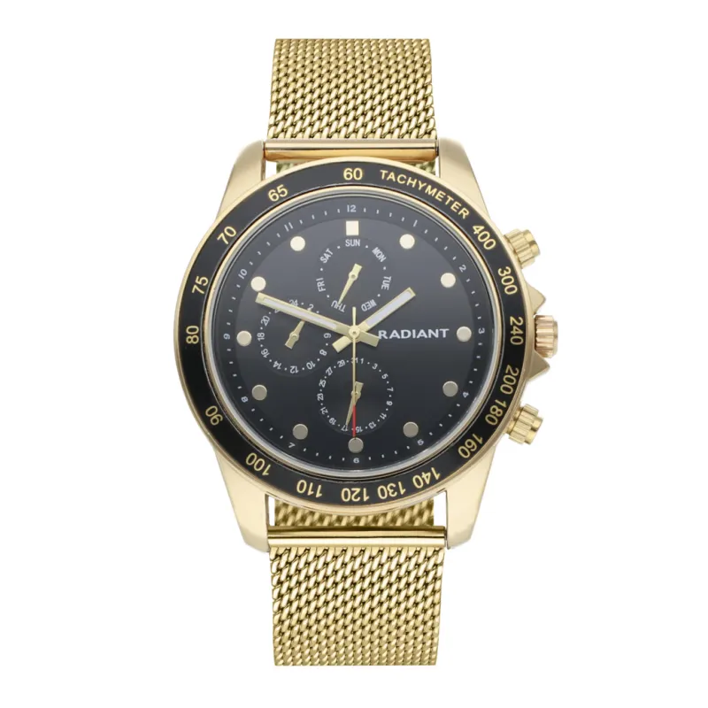 Reloj dorado para hombre